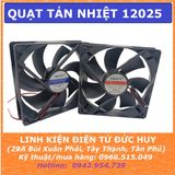 QUẠT LÀM MÁT, TẢN NHIỆT 12025 12V  24V (120 X 120 X 25MM)