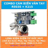 Combo cảm biến vân tay R503S và mạch giải mã K215