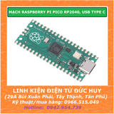 MẠCH RASPBERRY PI PICO RP2040, USB TYPE C