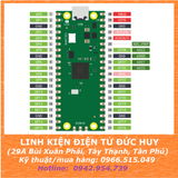 MẠCH RASPBERRY PI PICO 2 RP2350, MICRO USB, LOẠI TỐT ( CHIP GỐC )