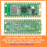 RASPBERRY PI PICO W RP2040 WIFI + BLUETOOTH, MICRO USB (chip gốc)