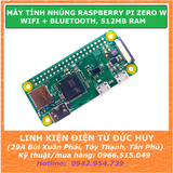 Máy tính nhúng Raspberry Pi Zero W WIFI + BLUETOOTH, 512MB RAM
