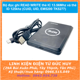 Bộ đọc ghi READ WRITE thẻ IC 13.56Mhz và thẻ ID 125khz (CUID, UID, EM5200 TK5277)