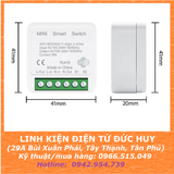 CÔNG TẮC KHÔNG DÂY SMARTHOME WIFI MINI 1 KÊNH