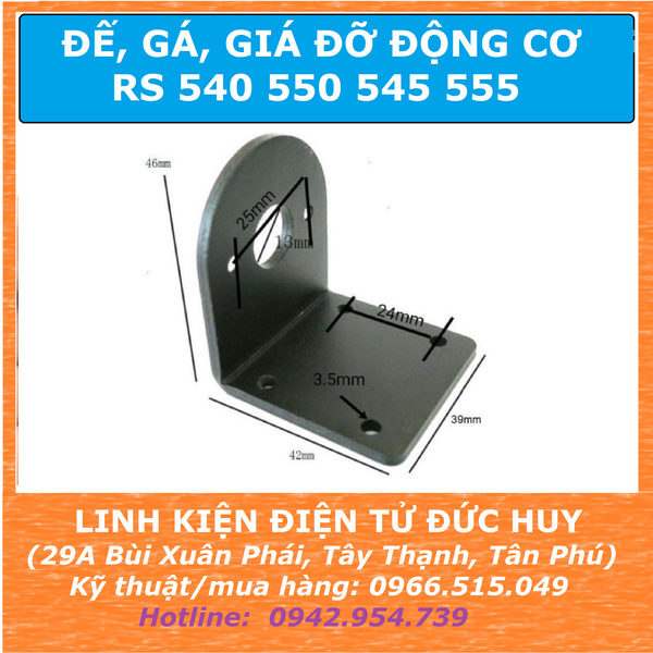 Đế gá giá đỡ động cơ 540 545 550 555