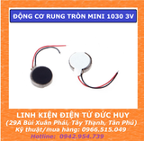 ĐỘNG CƠ RUNG TRÒN MINI 1030 3V