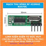 BỘ THU VÀ NHẬN SÓNG RF 433MHZ RX470