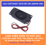 LOA CHỮ NHẬT 3070 8R 3W ( 8OHM 3W )