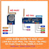 SRX882 STX882 ASK BỘ THU VÀ PHÁT RF 433MHZ, XA 100 MÉT
