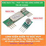 RXB6 MẠCH THU / PHÁT TÍN HIỆU SÓNG KHÔNG DÂY 433MHZ