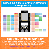 ESP32 S3 WROOM N16R8 WIFI TÍCH HỢP CAMERA 3MP OV3660