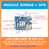 Module SIM868 GSM GPS (có kèm ăngten GPS)