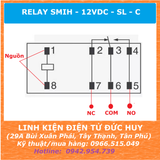 Relay 8 chân SMIH-12VDC-SL-C