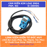 Cảm biến kim loại hall SN04 PNP NO 5~30VDC