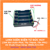 HỘP ĐẾ PIN 18650 SONG SONG 2 PIN, 3 PIN, 4 PIN