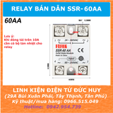 RELAY BÁN DẪN SSR 60AA (60 ampe)