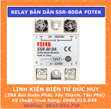 SSR 80DA FOTEK SOLID STATE RELAY (RELAY BÁN DẪN ĐIỀU KHIỂN TẢI AC)