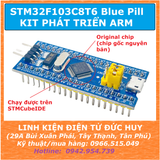 STM32F103C8T6 (chip gốc chính hãng) Blue Pill KIT PHÁT TRIỂN ARM