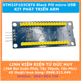 STM32F103C8T6 Black Pill micro USB KIT PHÁT TRIỂN ARM