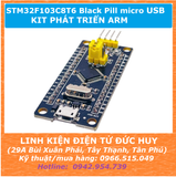 STM32F103C8T6 Black Pill micro USB KIT PHÁT TRIỂN ARM