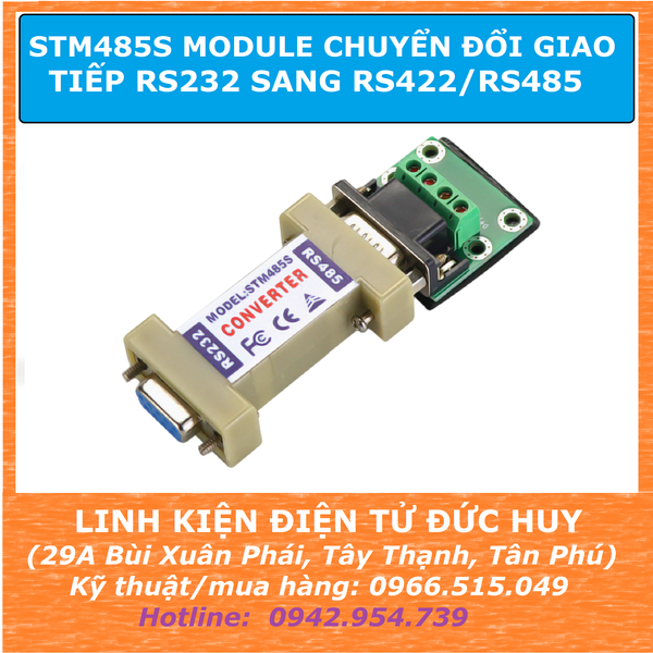 STM485S MODULE CHUYỂN ĐỔI GIAO TIẾP RS232 SANG RS422/RS485