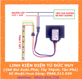 SY 04 CẢM BIẾN CHẠM GƯƠNG 3 CHẾ ĐỘ 12V ~ 24VDC