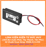 Màn hình LCD hiển thị dung lượng pin lithium, ắc quy, LiFePO4 điện áp 8V-100V