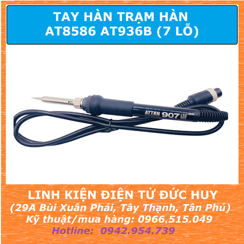 TAY HÀN TRẠM HÀN AT8586 AT936B (7 LỖ)