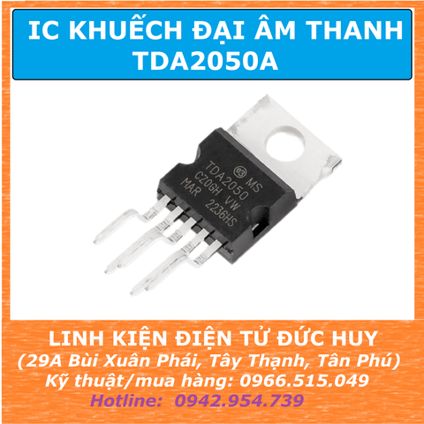 TDA2050A IC KHUẾCH ĐẠI ÂM THANH AMPLIFIER 32W