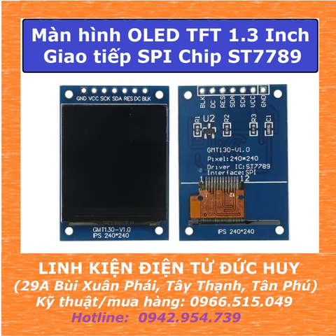 MÀN HÌNH OLED TFT 1.3