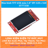 MÀN HÌNH 1.8 TFT 65 màu 1.8