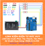 MÀN HÌNH TFT 2.8 SPI 240x320 7 PIN ST7789V GMT028-05