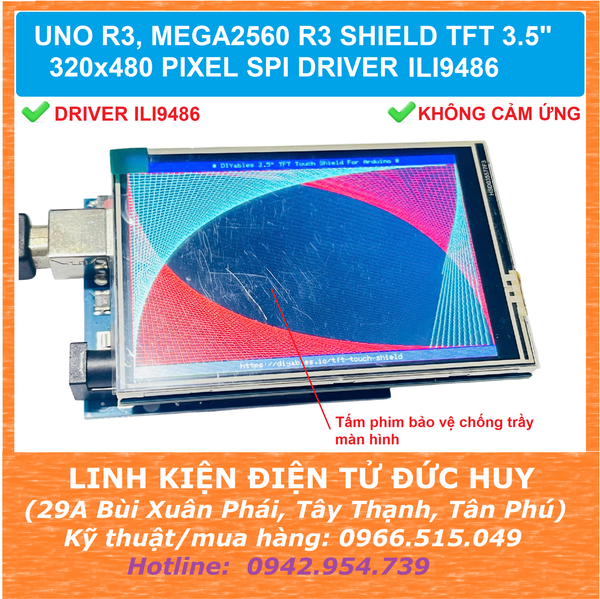 UNO R3 MEGA2560 R3 SHIELD TFT 3.5