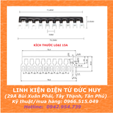 THANH LƯỢC JUMP NỐI TẮT TERMINAL BLOCK 15A TB1504 TB1506 TB1510 TB1512