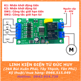 TKS M8 MẠCH ĐIỀU KHIỂN ĐẢO CHIỀU ĐỘNG CƠ DC 20A 6-40V