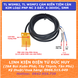 TLW5MB2 TLW5MF2  Cảm biến tiệm cận kim loại PNP NC 3 dây, 6-36VDC, 5mm