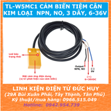 TLW5MC1 Cảm biến tiệm cận kim loại NPN NO 3 dây, 6-36VDC