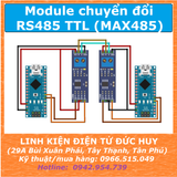 MAX485 MODULE CHUYỂN TTL <--> RS485 V2