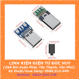 MẠCH RA CHÂN ĐẦU ĐỰC USB TYPE C KÈM VỎ