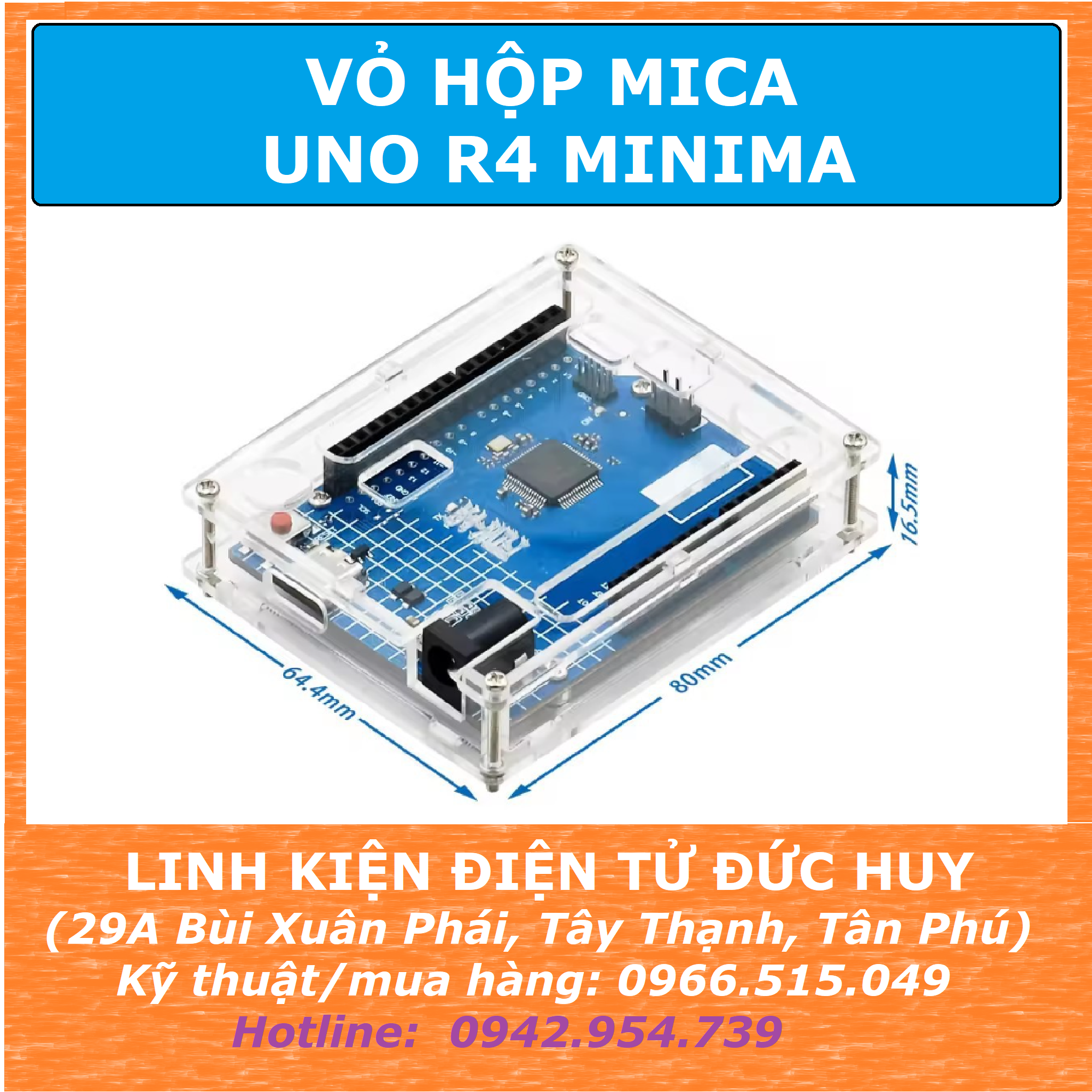 Arduino UNO R4 minima WIFI (chip gốc ESP32-S3-Mini) – LINH KIỆN ĐIỆN TỬ ...