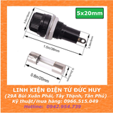 ĐẾ, VỎ CẦU CHÌ ỐNG 10A, 15A ( KHÔNG KÈM CẦU CHÌ )