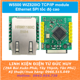 W5500 WIZ820IO TCP/IP module Ethernet SPI tốc độ cao