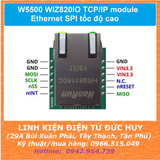 W5500 WIZ820IO TCP/IP module Ethernet SPI tốc độ cao