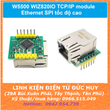W5500 WIZ820IO TCP/IP module Ethernet SPI tốc độ cao