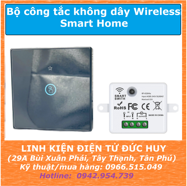 Bộ công tắc không dây Wireless SmartHome V2.0
