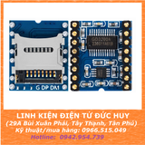 WTV020-16P SD MẠCH KÍCH PHÁT ÂM THANH, GIỌNG NÓI TỪ THẺ NHỚ SD, CÔNG SUẤT 3W
