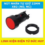 NÚT NHẤN TỰ GIỮ 22MM XB2 (1NC + 1NO)