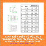 DÂY BUS 1 ĐẦU SH1.25 DÀI 15CM, 6P