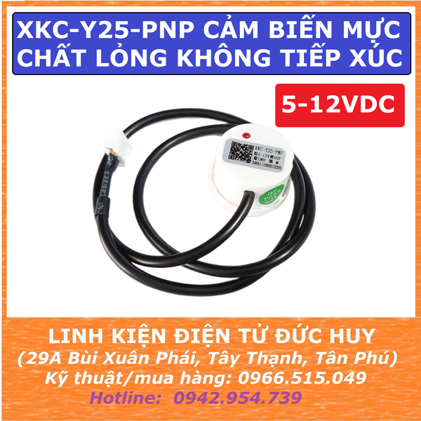 XKC Y25 PNP (5-12VDC) CẢM BIẾN MỰC CHẤT LỎNG KHÔNG TIẾP XÚC