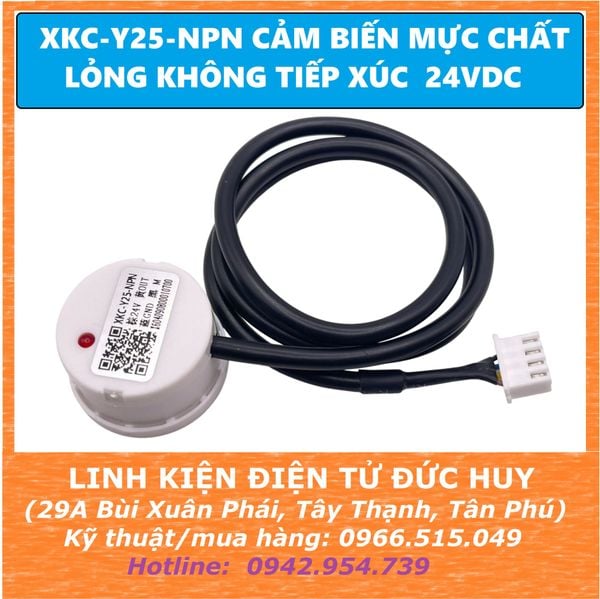 XKC Y25 NPN 24VDC CẢM BIẾN ĐO MỰC CHẤT LỎNG KHÔNG TIẾP XÚC